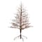 4ft. Pre-Lit Frosted Berry Twig Artificial Christmas Tree, Multicolor Gum Ball LED Lights